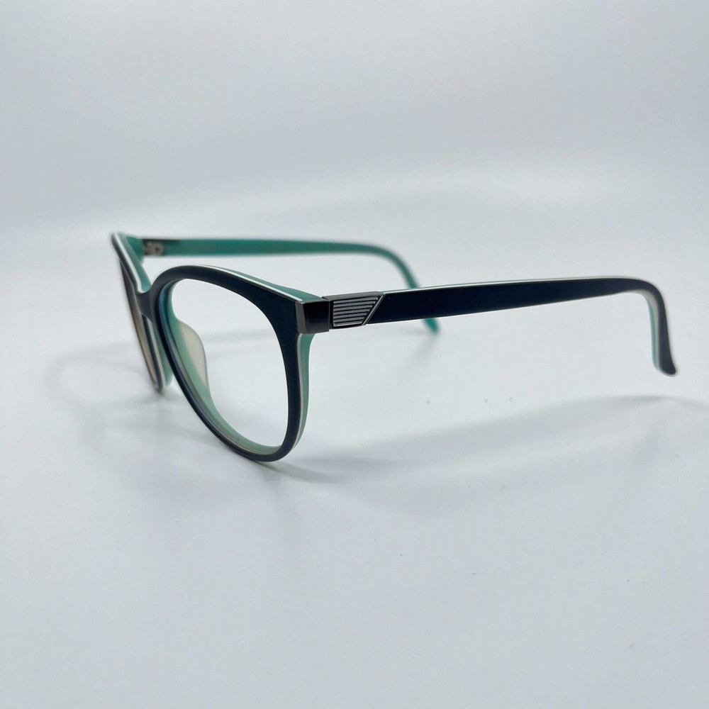 Paul Frank Womens Black Blue Eyeglasses Frames 51/16-140 H6998